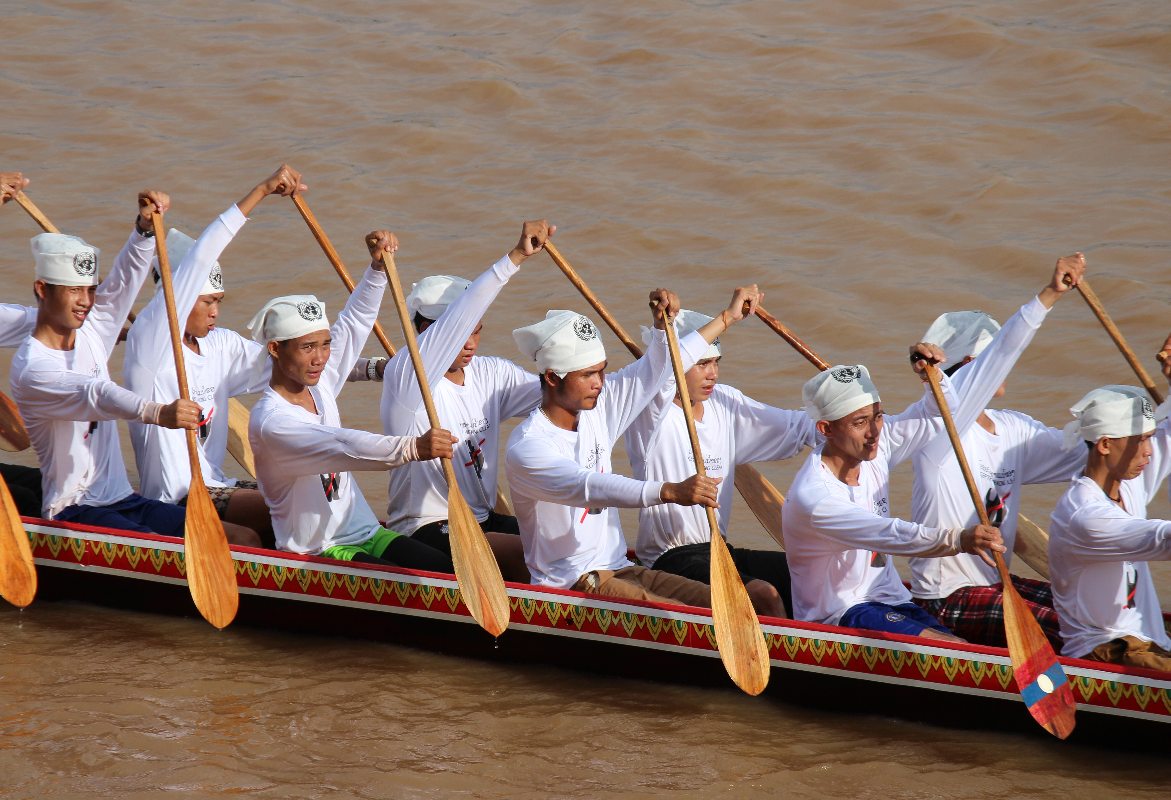 The UN-supported boat racing team in Lao PDR on a crusade against single-use plastics.
