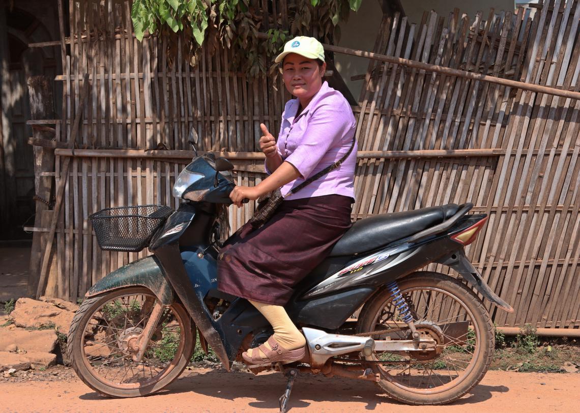 The life of an immunization officer in Lao PDR