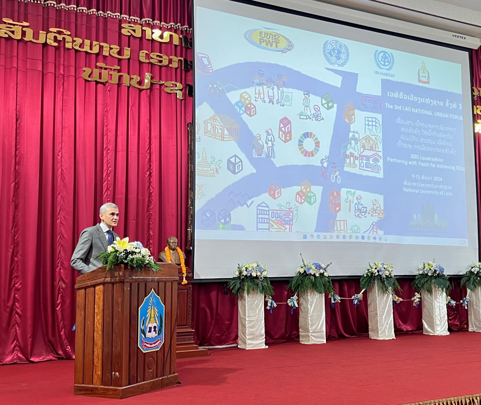 RC opening remarks at Third Lao National Forum