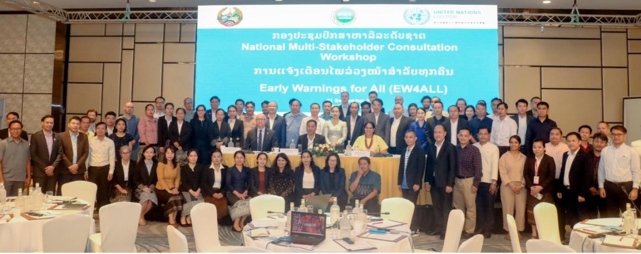 Lao PDR Advances Early Warnings For All (EW4ALL) Initiative Through ...