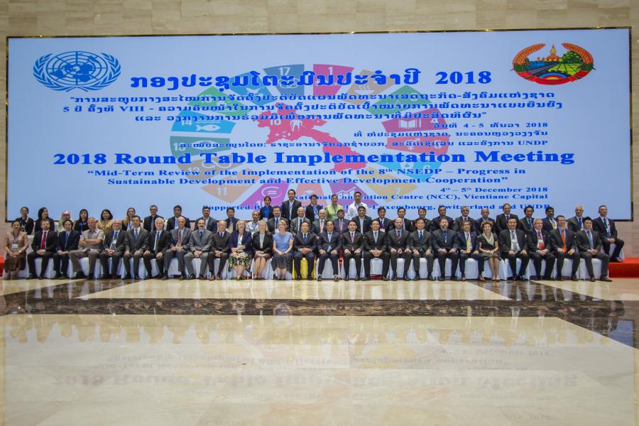Development Partners of the Lao PDR's Round Table Process.