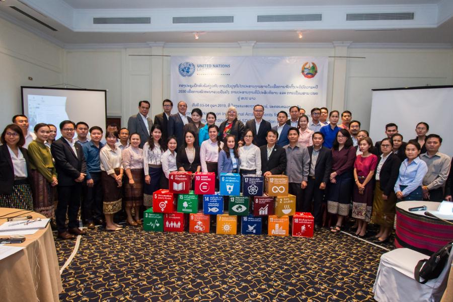 Participants of the National Workshop on Institutional Arrangement for the 2030 Agenda for Sustainable Development