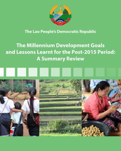 2015 MDGs Lessons Learned - Cover