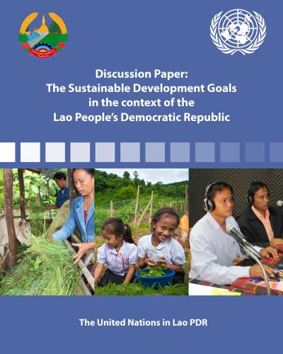 2015 SDGs Adaptation in Lao PDR - Cover