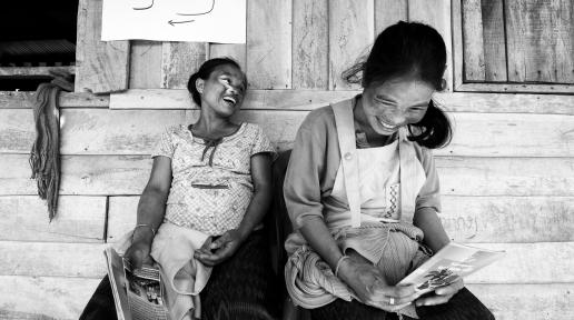 Laos is one of three countries that have the fastest reduction in maternal deaths. 